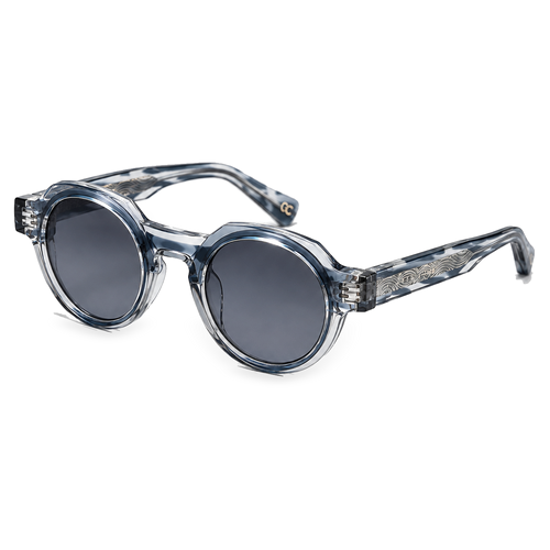 Azure Orbit sunglasses product view 2 on a transparent background
