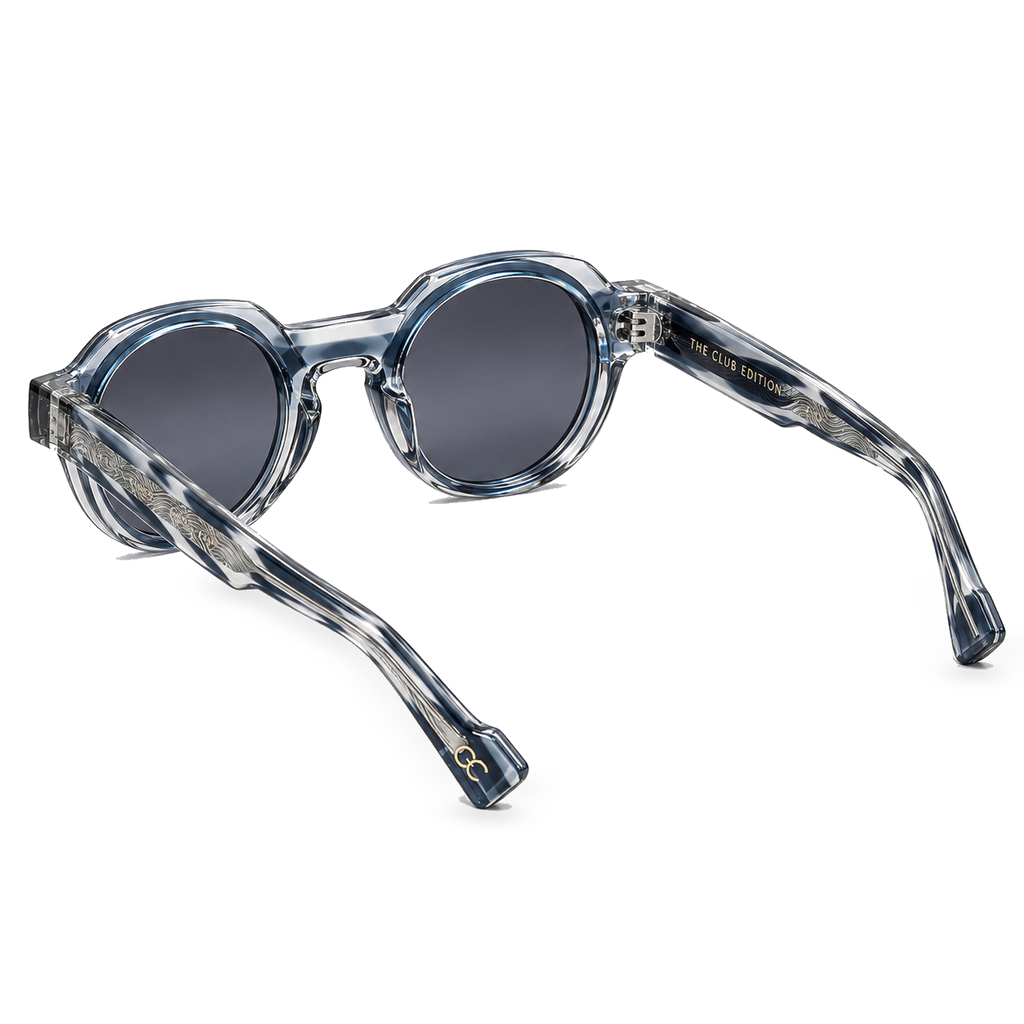 Azure Orbit sunglasses product view 3 on a transparent background