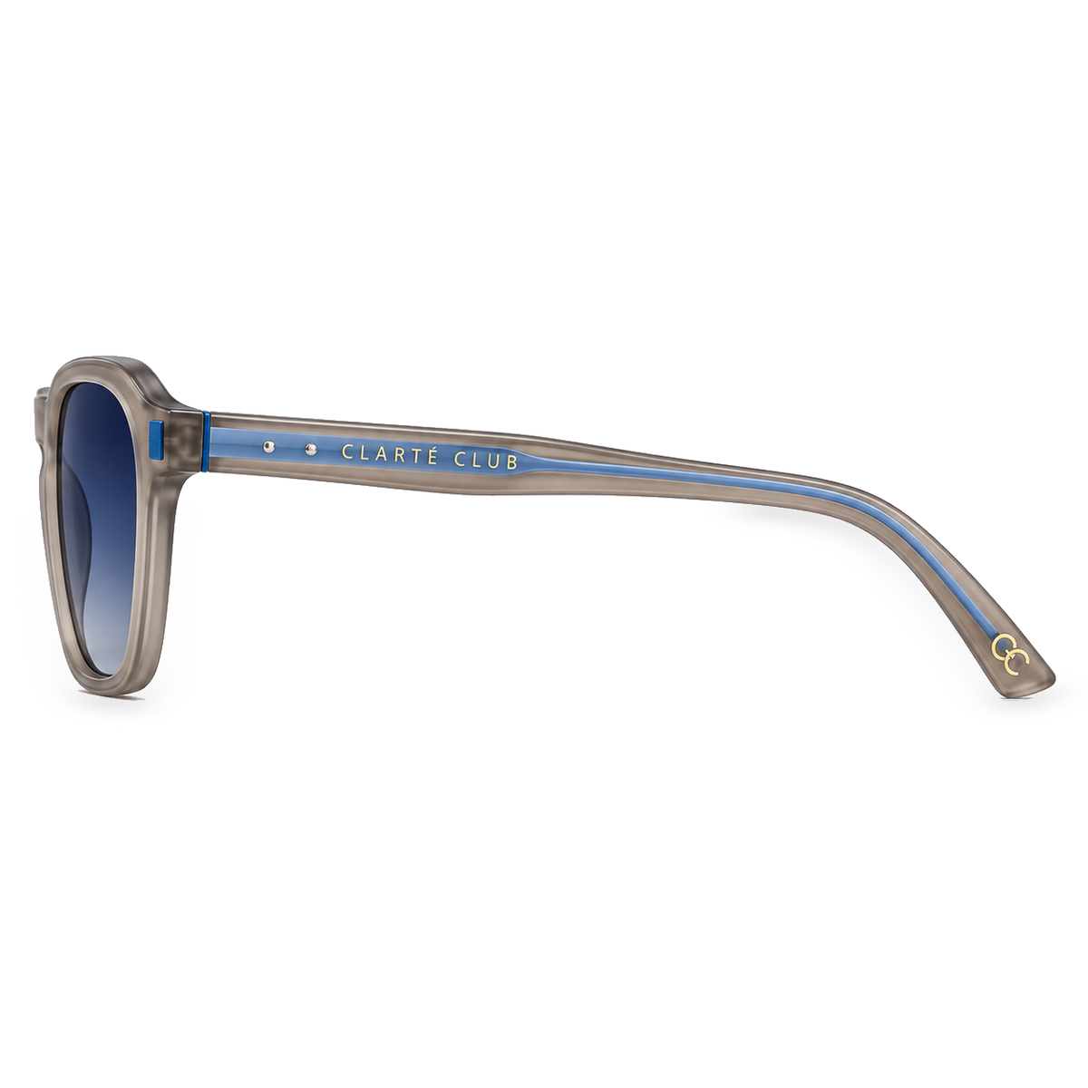 Cobalt Muse sunglasses product view 4 on a transparent background