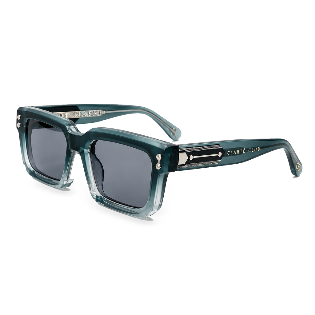 Verdant Grid sunglasses product view 2 on a transparent background