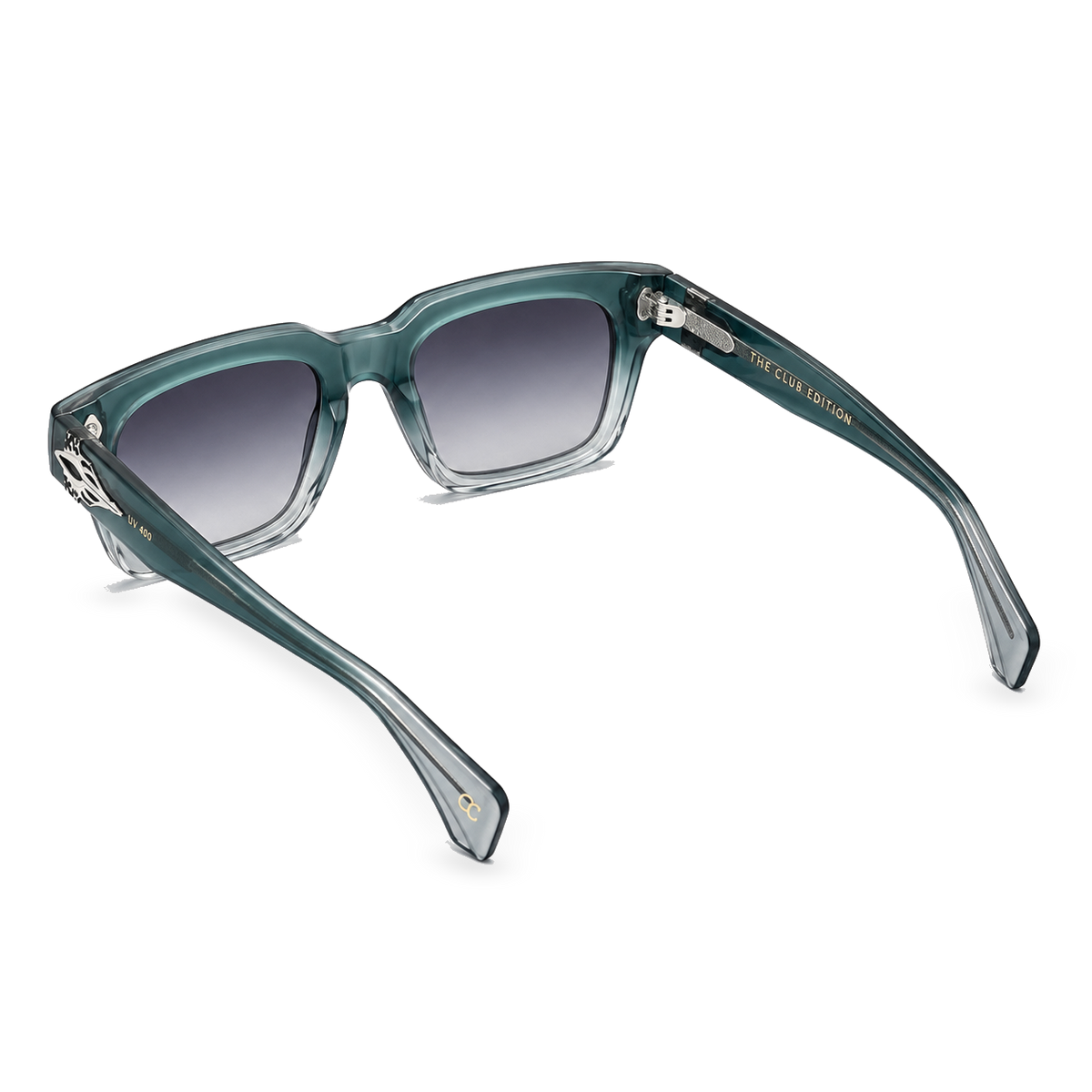 Jade Flame sunglasses product view 4 on a transparent background