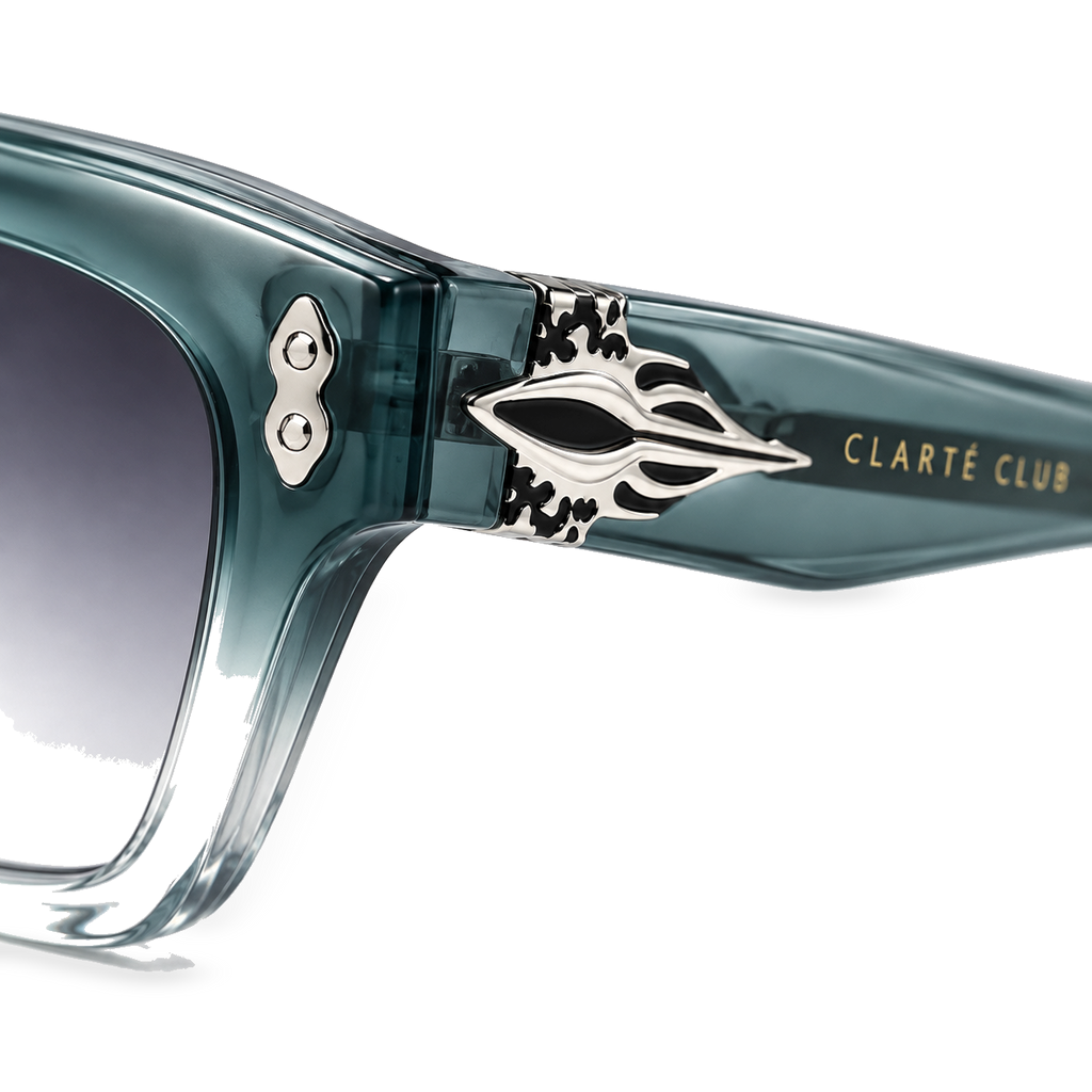 Jade Flame sunglasses product view 6 on a transparent background