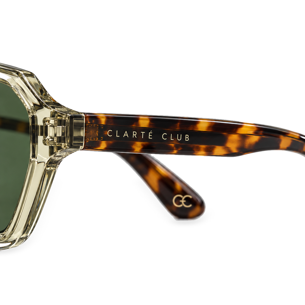 Olive Prism sunglasses product view 7 on a transparent background