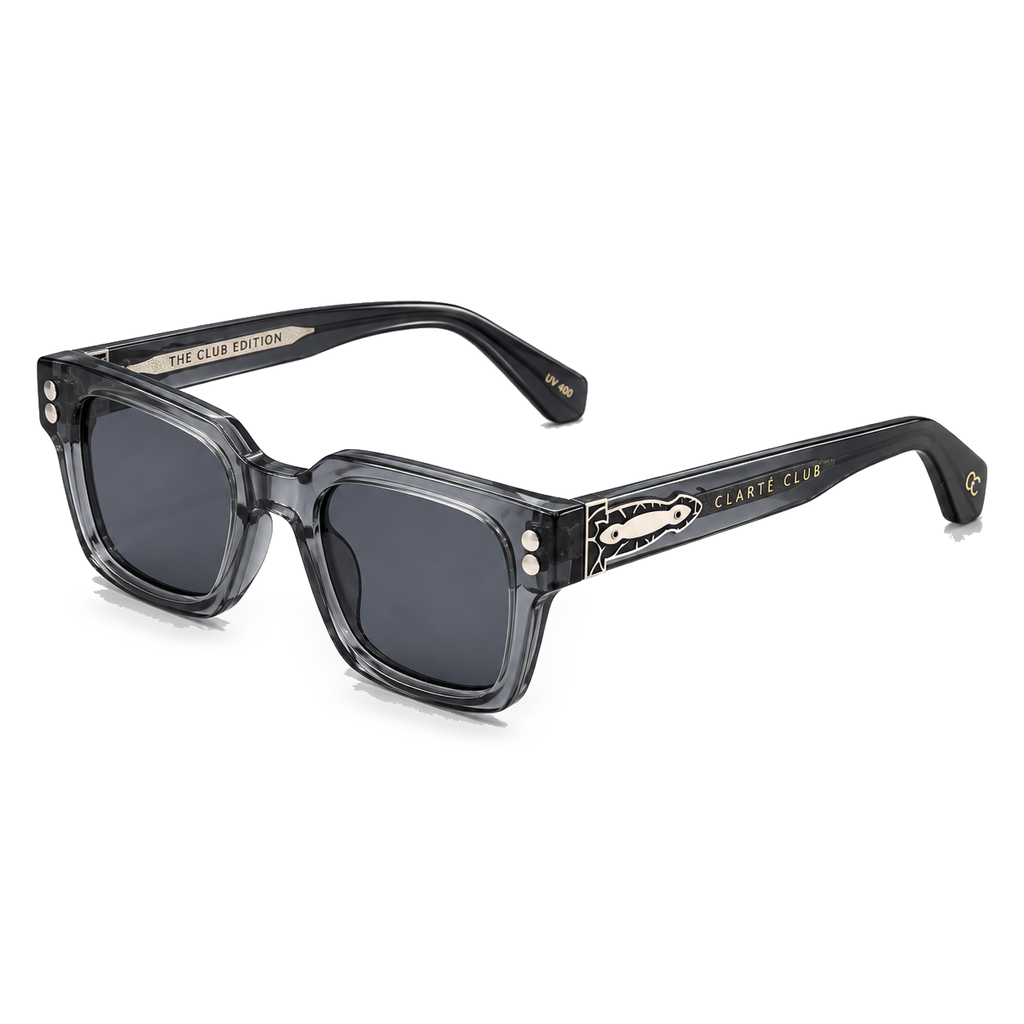 Silver Current sunglasses product view 2 on a transparent background