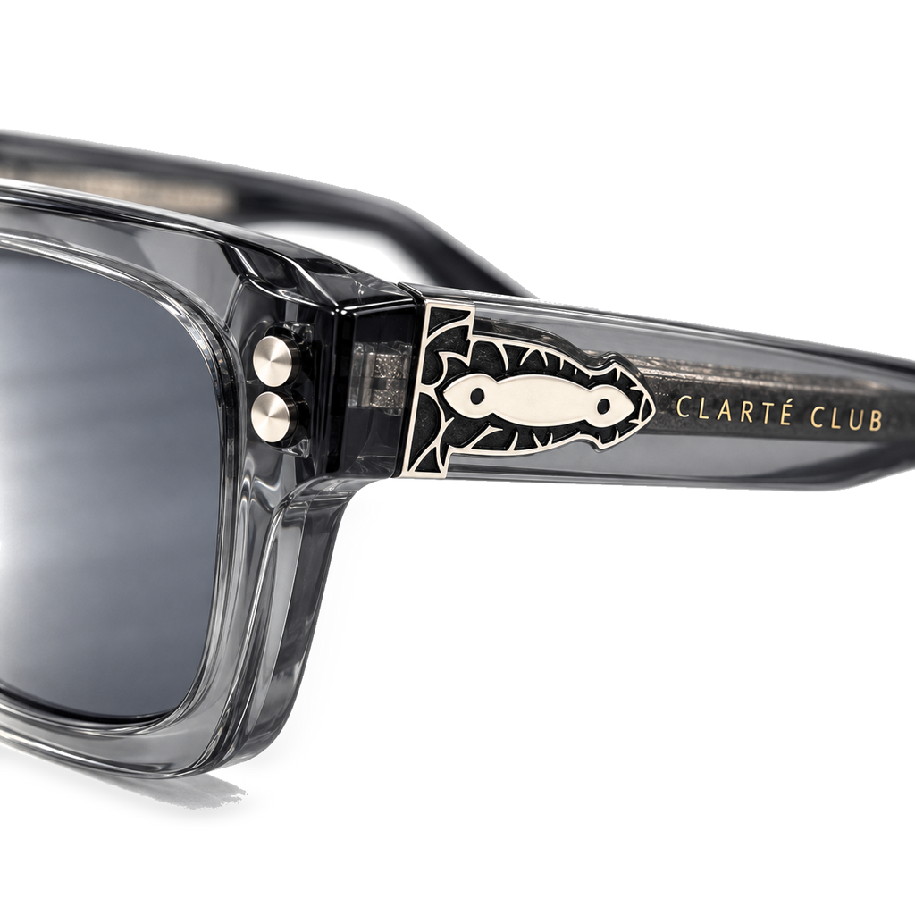 Silver Current sunglasses product view 5 on a transparent background