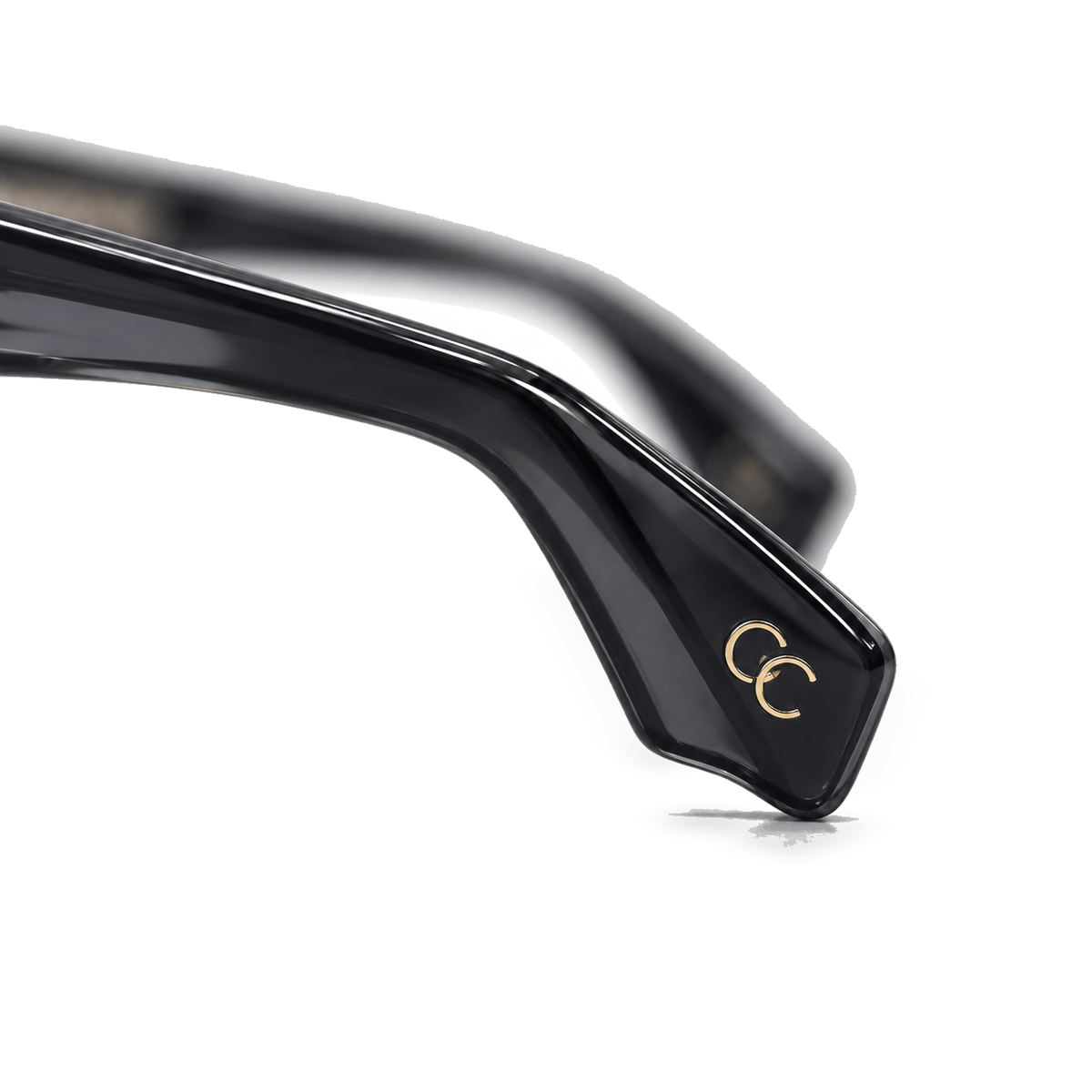 Silver Current sunglasses product view 8 on a transparent background