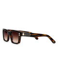Golden Tortoise sunglasses product view 1 on a transparent background