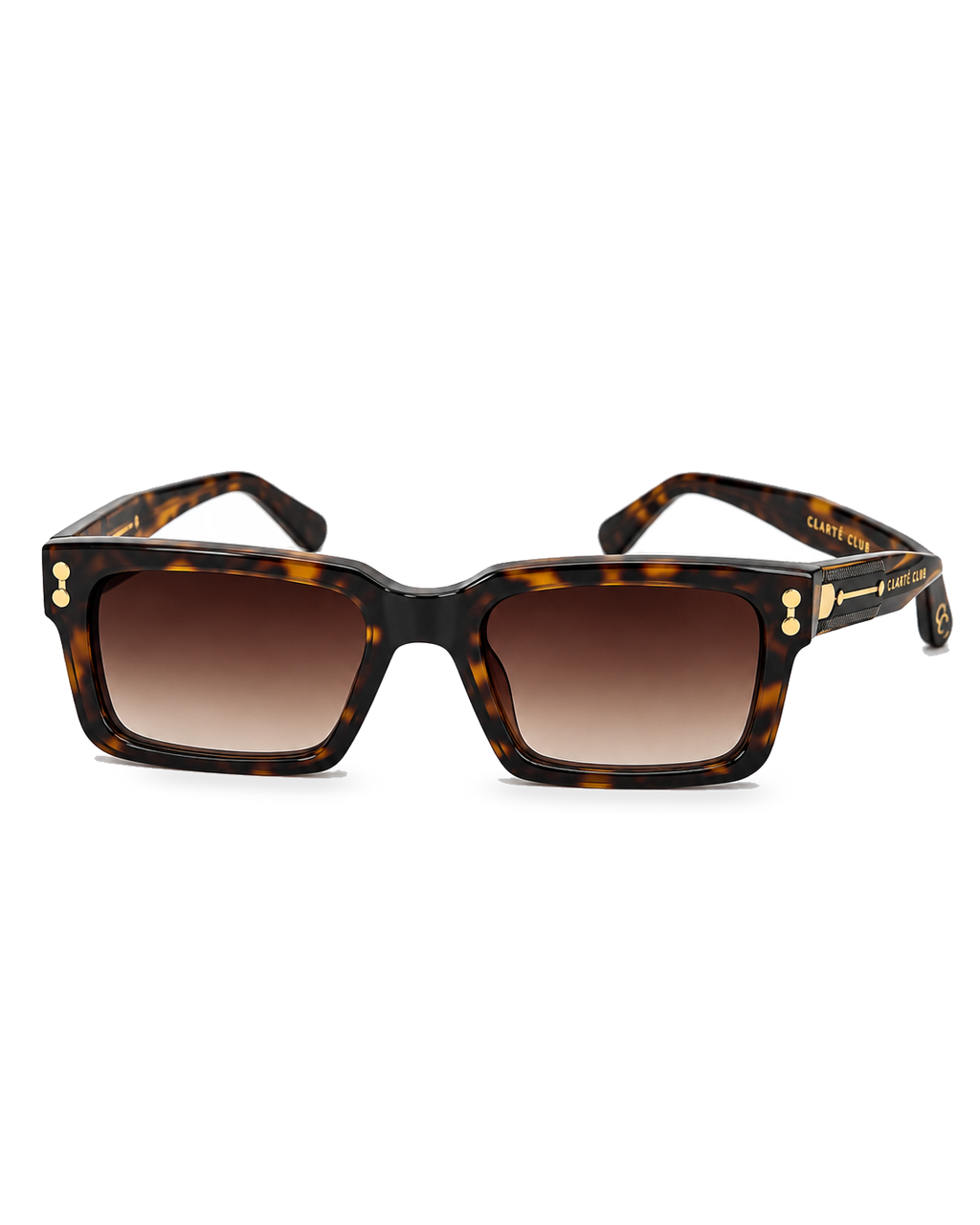 Golden Tortoise sunglasses product view 2 on a transparent background