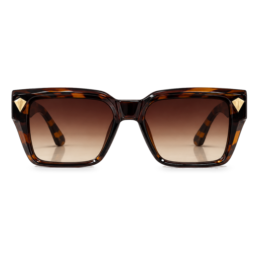 Tiger Diamond sunglasses product view 1 on a transparent background