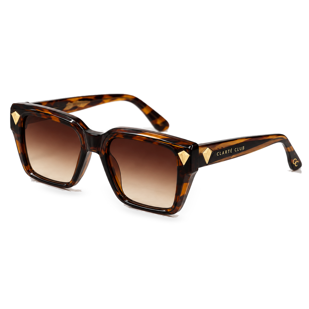 Tiger Diamond sunglasses product view 2 on a transparent background
