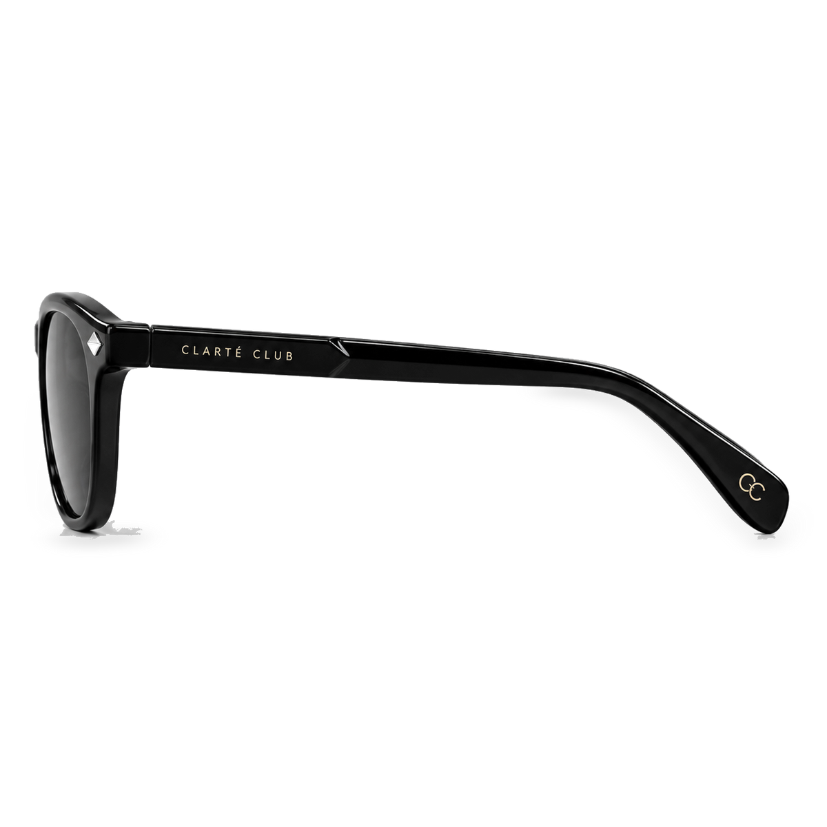 Obsidian sunglasses product view 4 on a transparent background