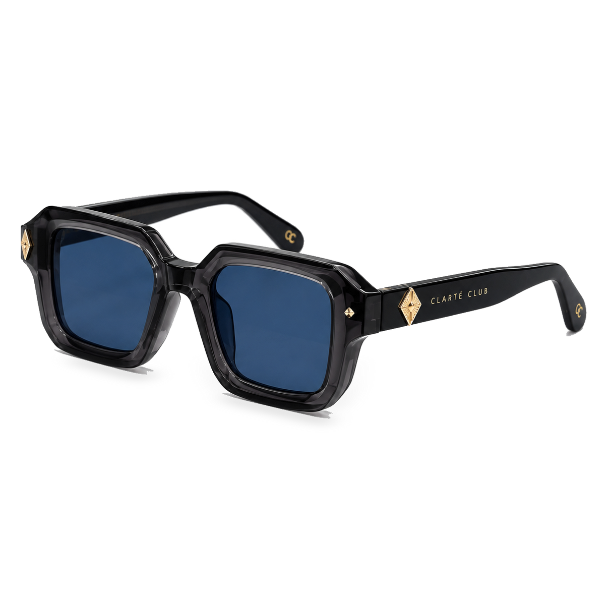 Diamond sunglasses product view 2 on a transparent background